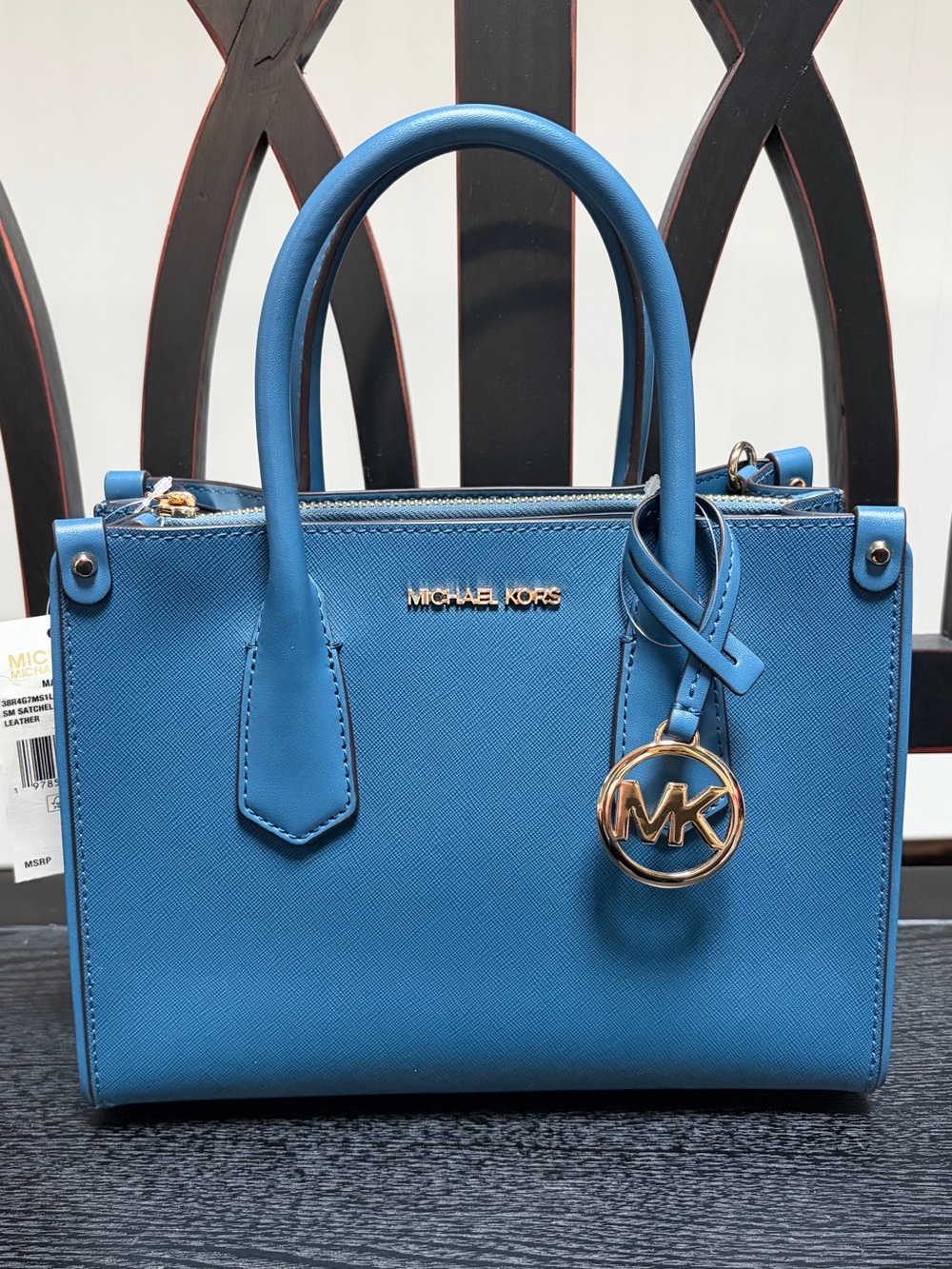 Michael Kors Satchel in Classic Blue